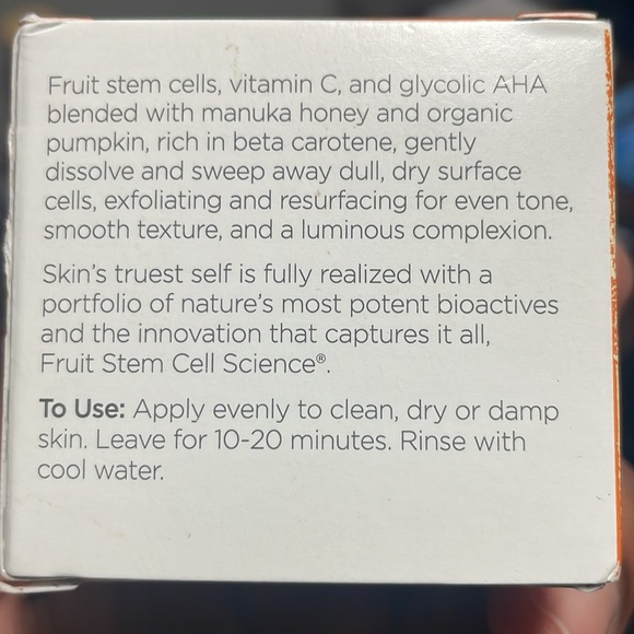 Glycolic Mask: Pumpkin Honey - Picture 2 of 3